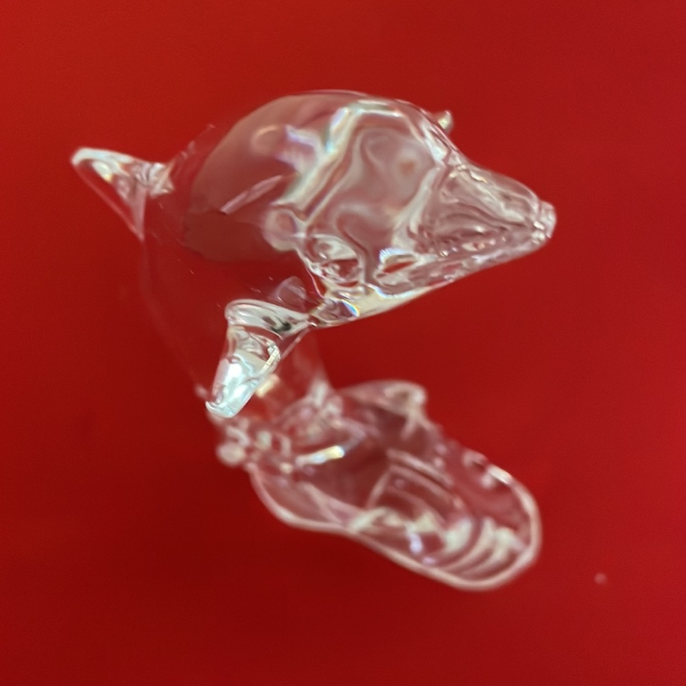 🟡 VINTAGE WATERFORD LEAPING DOLPHIN - Picture 2 of 5